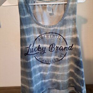 Lucky Brand Tie Dye Tank Top